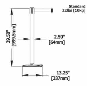 Tensabarrier Rollabarrier RB1 Product Specification