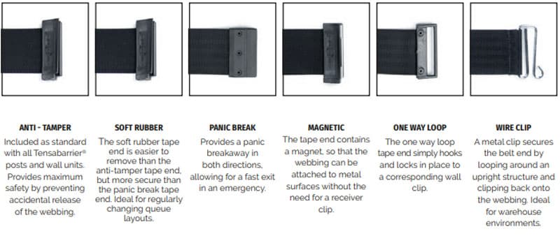 Belt End Options