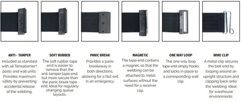 Belt End Options